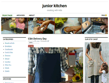 Tablet Screenshot of juniorkitchen.com